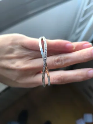 Pulsera Pandora Plata con Circonitas