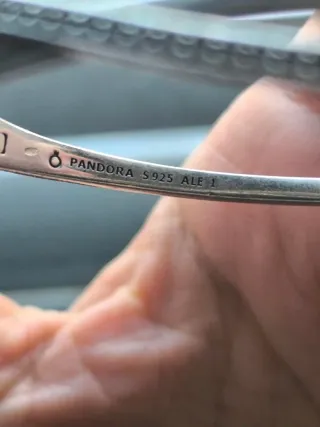 Pulsera Pandora Plata con Circonitas