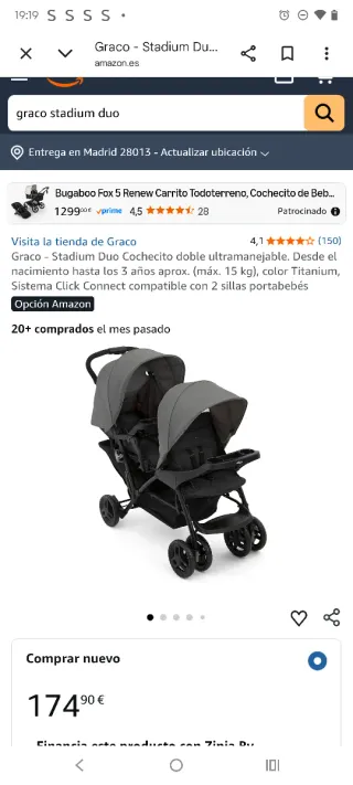 Carro Gemelar en linea