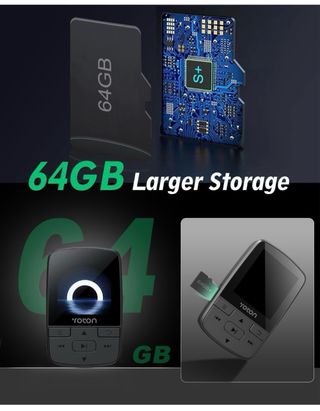 Reproductor MP3 Yoton Bluetooth 5.2 HiFi