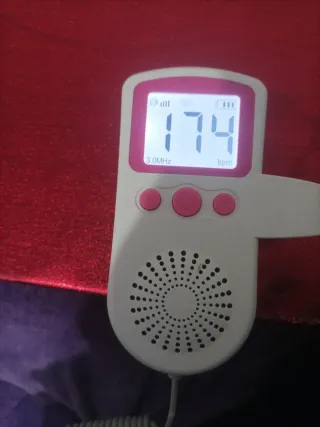 Doppler fetal con pantalla