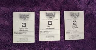 Cromos fútbol antiguos varios