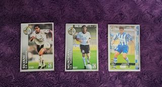 Cromos fútbol antiguos varios