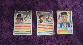 Cromos fútbol antiguos varios