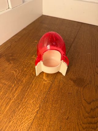 Bañera para hamster forma cometa