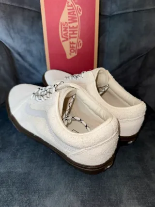 Vans Hairy Suede Beige/Brown Taglia 40.5