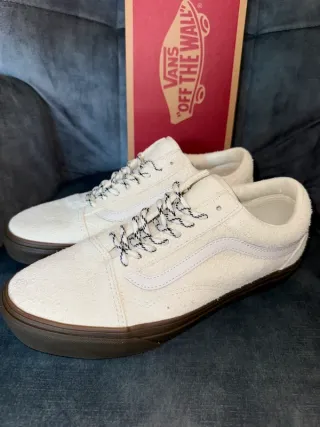 Vans Hairy Suede Beige/Brown Taglia 40.5