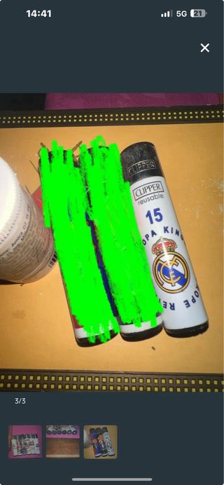 Accendini Clipper Calcio Real Madrid e Barcellona