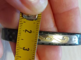 Bracciale Oro Giallo 750 Carbonio