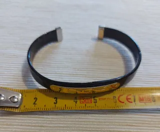 Bracciale Oro Giallo 750 Carbonio