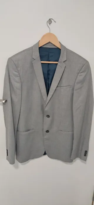 Chaqueta Zara Gris Hombre