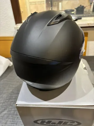 Casco de moto HJC negro mate