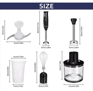 Batidora de Mano SOKANY 4 en 1