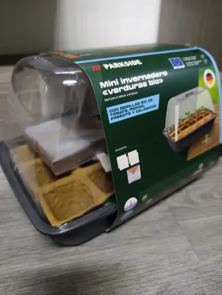 Mini invernadero Parkside verduras bio