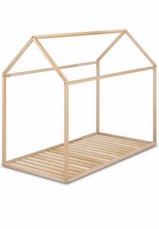 Cama Montessori madera natural