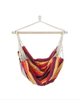 Pack 2 Hamacas Tela y Madera