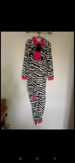 Disfraz/pijama Cebra Talla 14/15 años