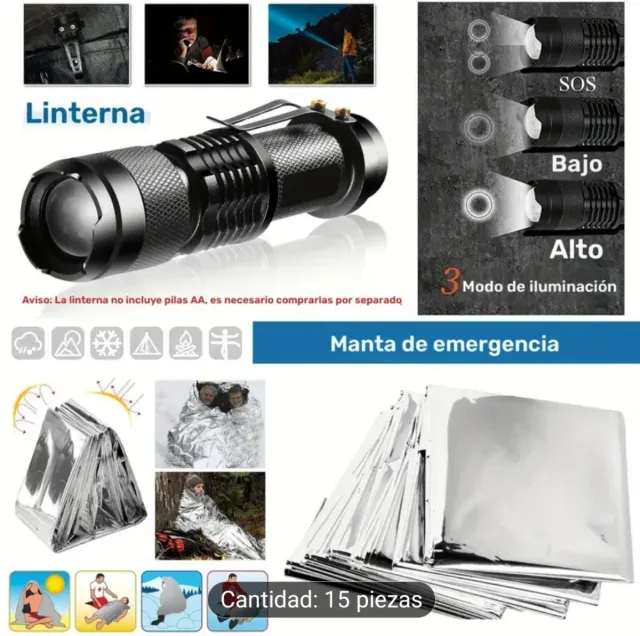 Kit Supervivencia Exterior