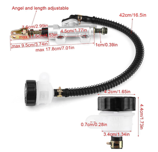 Bombín Freno Universal Moto con Depósito