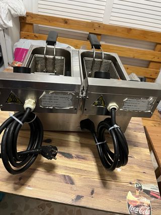 Freidora Profesional Hostelería Doble