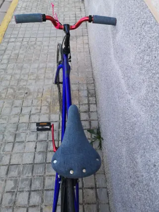Bicicleta Fixie Azul