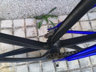 Bicicleta Fixie Azul