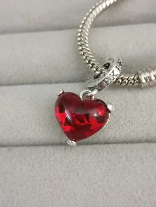 Charm corazón Mickey y Minnie