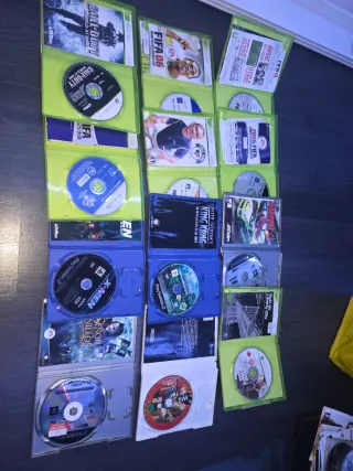 Lote de 31 Videojuegos PS2, Wii, Xbox 360
