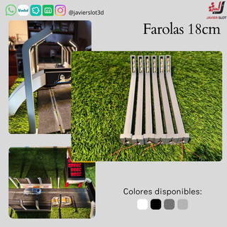 Farolas LED para Scalextric o maquetas