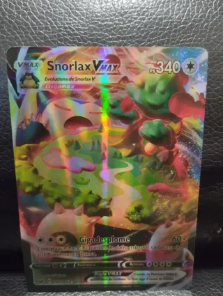 Carta Pokémon Snorlax VMAX Gigamax
