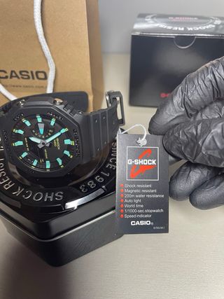 Reloj Casio G-Shock Negro/Gris/Verde