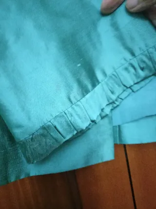 Chaqueta fiesta color verde azulado