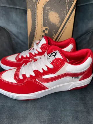 Scarpe Vans Rosse Bianche Taglia 42