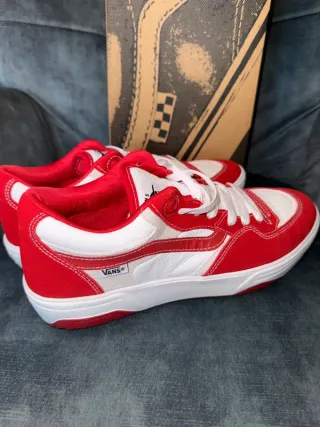 Scarpe Vans Rosse Bianche Taglia 42