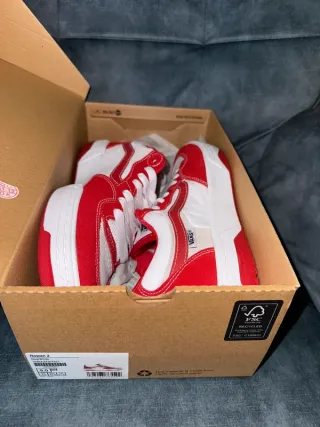 Scarpe Vans Rosse Bianche Taglia 42