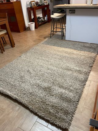 Alfombra Ikea 225x160cm Beige/Marrón