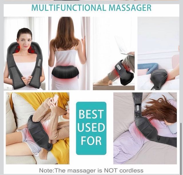 Masajeador de cuello con calor NUEVO