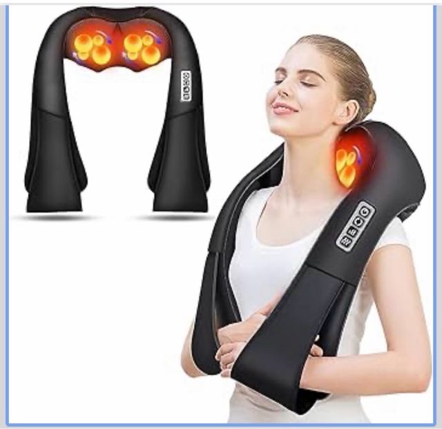 Masajeador de cuello con calor NUEVO