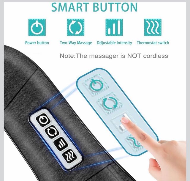 Masajeador de cuello con calor NUEVO