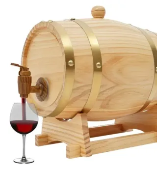 Barril Carvalho Madeira e Metal