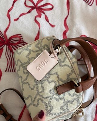 Bolso Tous Beige y Rosa