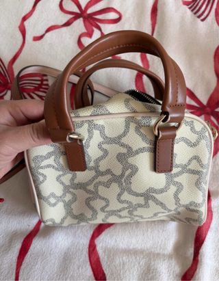 Bolso Tous Beige y Rosa