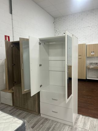 Armarios 2 puertas con espejos NUEVO