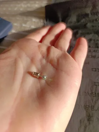 Parure ciondolo e orecchini verde smeraldo