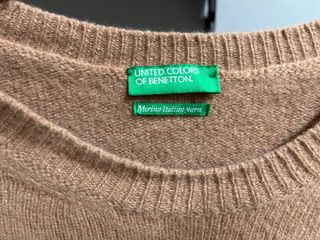 Jersey United Colors of Benetton Marrón Talla M