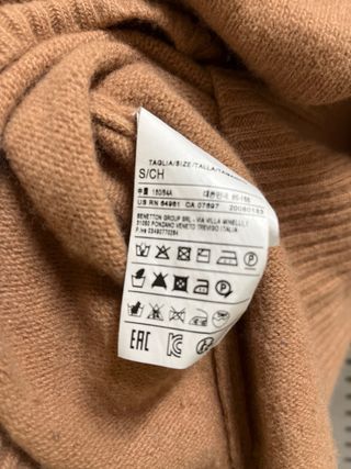 Jersey United Colors of Benetton Marrón Talla M