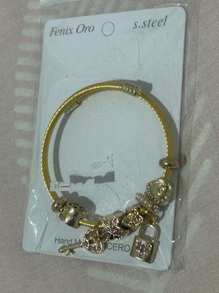 Pulsera Fenix Oro Acero Inoxidable