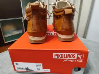 Botines Pikolinos Marrones Talla 39.Una puesta