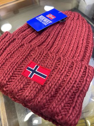 Cappello Norway Nautical School rosso unisex