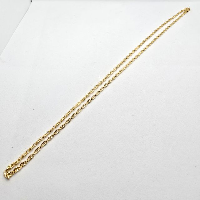 Cadena de oro de 18k. Peso: 9.99 g.
